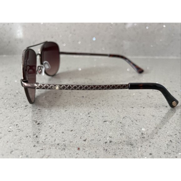 Oscar De La Renta Sunglasses Mod-3041 210 Brown Aviator - Frames Only - Picture 3 of 15